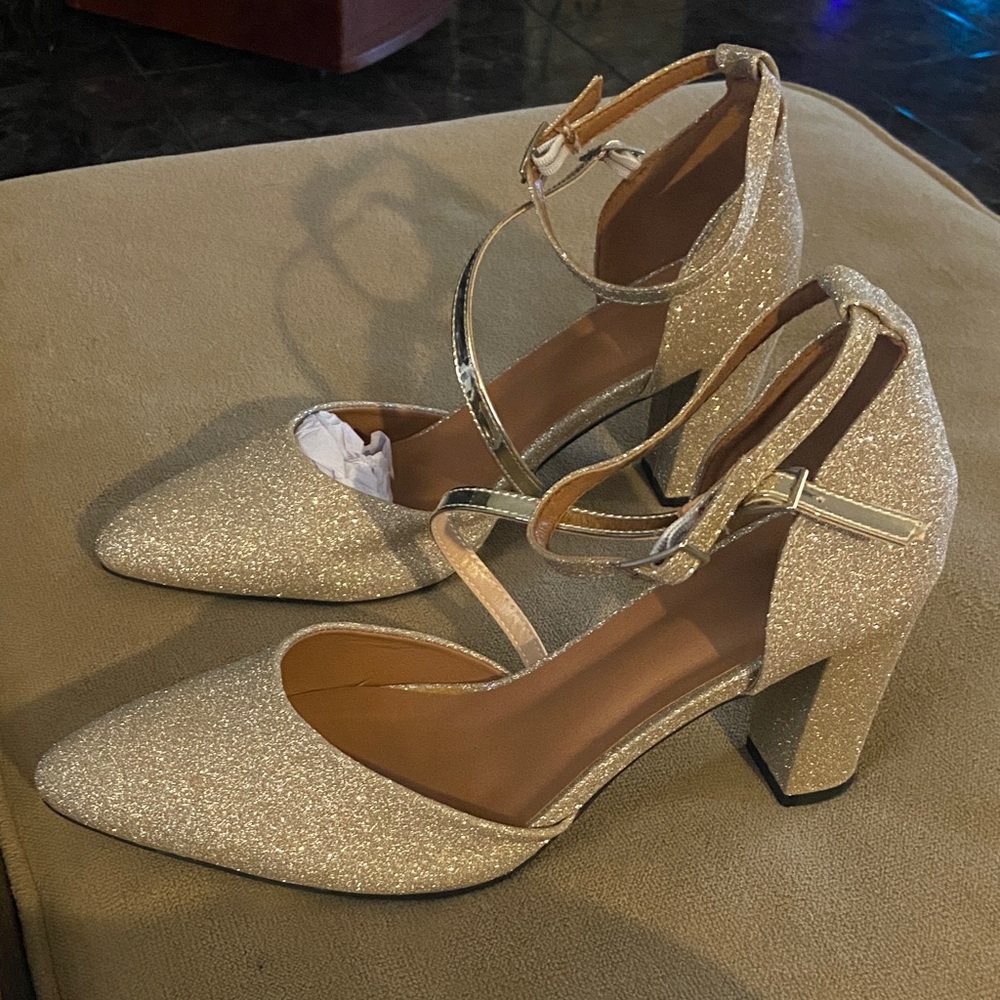 Elegant Glittery Heels